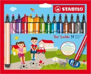 Stabilo Trio Scribbi 14er Pack Stabilo Trio Scribbi 14er Pack