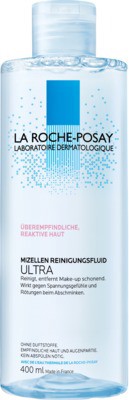 La Roche-Posay micelārais tīrīšanas šķidrums ultra reaktīvai ādai 400 ml La Roche-Posay micelārais tīrīšanas šķidrums ultra reaktīvai ādai 400 ml