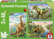 Schmidt Spiele Puzzle Piedzīvojums ar dinozauriem Schmidt Spiele Puzzle Piedzīvojums ar dinozauriem