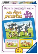 Ravensburger Puzzle my first puzzles Labi dzīvnieku draugi Ravensburger Puzzle my first puzzles Labi dzīvnieku draugi