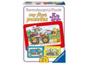 Ravensburger Puzzle my first puzzles Ekskavators, Traktors un Kravas automašīna Ravensburger Puzzle my first puzzles Ekskavators, Traktors un Kravas automašīna