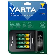 Varta LCD Ultra Fast Charger+ inkl. Akumulatori Varta LCD Ultra Fast Charger+ inkl. Akumulatori