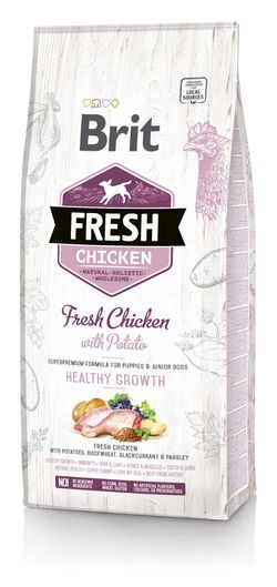 Brit Fresh Chicken With Potato Puppy Healthy Growth 12 kg Brit Fresh Chicken With Potato Puppy Healthy Growth 12 kg