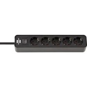 Brennenstuhl Ecolor pagarinātājs 5-vietīgs (1153250000) Brennenstuhl Ecolor pagarinātājs 5-vietīgs (1153250000)