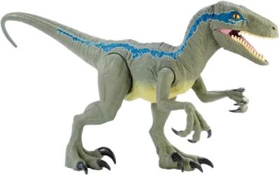 Mattel Jurassic World Milzīgais dinozaurs Velociraptors Blue Mattel Jurassic World Milzīgais dinozaurs Velociraptors Blue