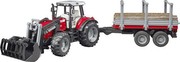 Bruder Massey Ferguson 7480 ar frontālo iekrāvēju (02046) Bruder Massey Ferguson 7480 ar frontālo iekrāvēju (02046)