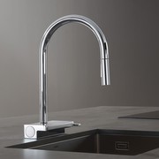 Hansgrohe Aquno Select M81 vienasviras virtuves jaucējkrāns (73831000) Hansgrohe Aquno Select M81 vienasviras virtuves jaucējkrāns (73831000)