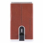 Piquadro Black Square kredītkaršu futrālis (PP4891B3R) Piquadro Black Square kredītkaršu futrālis (PP4891B3R)