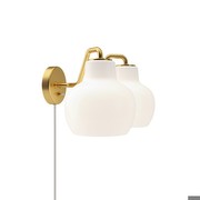 Louis Poulsen VL Ring Crown 2-liesmu sienas lampa Louis Poulsen VL Ring Crown 2-liesmu sienas lampa