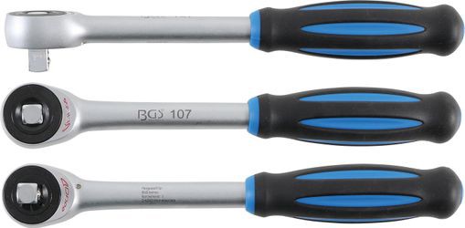 BGS Umschaltknarre Ārējais četrstūris 12,5 mm (107) BGS Umschaltknarre Ārējais četrstūris 12,5 mm (107)