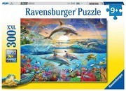 Ravensburger Puzzle Delfīnu paradīze Ravensburger Puzzle Delfīnu paradīze