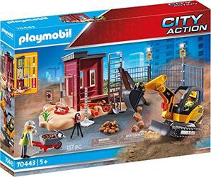 Playmobil City Action Miniekskavators ar būvelementu (70443) Playmobil City Action Miniekskavators ar būvelementu (70443)