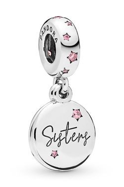 Pandora Forever Sisters Charm-Anhänger (798012FPC) Pandora Forever Sisters Charm-Anhänger (798012FPC)