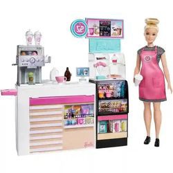 Mattel Barbie Coffee Shop spēļu komplekts (GMW03) Mattel Barbie Coffee Shop spēļu komplekts (GMW03)