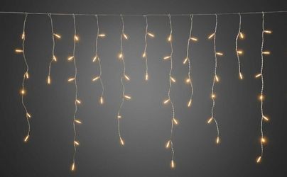 Konstsmide LED ledus lietus gaismas aizkars caurspīdīgs 96 x dzintars (2741-803) Konstsmide LED ledus lietus gaismas aizkars caurspīdīgs 96 x dzintars (2741-803)