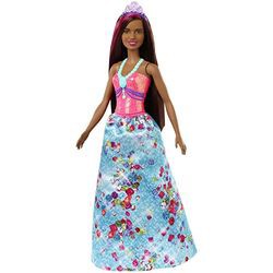 Mattel Barbie Dreamtopia princese brunete, rozā mati (GJK15) Mattel Barbie Dreamtopia princese brunete, rozā mati (GJK15)