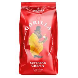 Joerges Gorilla Super Bar Crema (veselas pupiņas) 1 kg Joerges Gorilla Super Bar Crema (veselas pupiņas) 1 kg