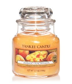 Yankee Candle Mango Peach Salsa aromātiskā svece 104 g Yankee Candle Mango Peach Salsa aromātiskā svece 104 g