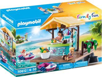 Playmobil Family Fun Paddlebootu noma ar sulu bāru (70612) Playmobil Family Fun Paddlebootu noma ar sulu bāru (70612)