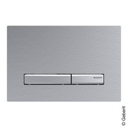 Geberit vadības plāksne Sigma50 divu daudzumu skalošanai (115788GH2) Geberit vadības plāksne Sigma50 divu daudzumu skalošanai (115788GH2)