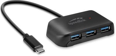 Speedlink Snappy Evo USB centrmezgls 4 porti (SL-140104) Speedlink Snappy Evo USB centrmezgls 4 porti (SL-140104)