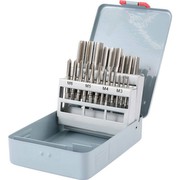 Toolcraft Rokas vītņu urbju komplekts M3 - M12 21 gab. (TO-6800787) Toolcraft Rokas vītņu urbju komplekts M3 - M12 21 gab. (TO-6800787)