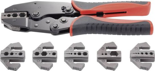 Toolcraft Crimpēšanas knaibļu komplekts 7 gab. (818645) Toolcraft Crimpēšanas knaibļu komplekts 7 gab. (818645)