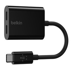 Belkin Connect USB-C-Audio- und Ladeadapter (F7U081btBLK) Belkin Connect USB-C-Audio- und Ladeadapter (F7U081btBLK)