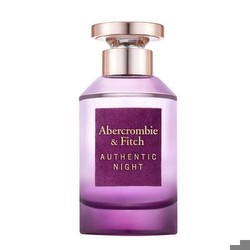 Abercrombie & Fitch Authentic Night Woman Parfīms 100 ml Abercrombie & Fitch Authentic Night Woman Parfīms 100 ml