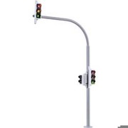Viessmann H0 lokveida luksofors ar gājēju luksoforu un LED 2 gab. (5094) Viessmann H0 lokveida luksofors ar gājēju luksoforu un LED 2 gab. (5094)