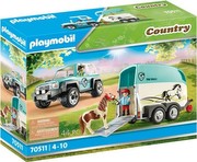 Playmobil PKW mit Ponyanhänger (70511) Playmobil PKW mit Ponyanhänger (70511)