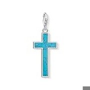 Thomas Sabo Charm-Anhänger Tirkīza Krusts (Y0021-404-17) Thomas Sabo Charm-Anhänger Tirkīza Krusts (Y0021-404-17)