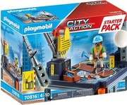 Playmobil City Action Starter Pack būvlaukums ar vinču (70816) Playmobil City Action Starter Pack būvlaukums ar vinču (70816)