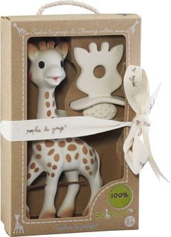 Vulli Sophie la girafe So'Pure + Zobu nākšanas palīgs (101-024-008) Vulli Sophie la girafe So'Pure + Zobu nākšanas palīgs (101-024-008)