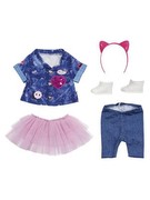 Zapf Creation Baby born Deluxe Džinsu Kleitu Komplekts 43 cm (829110) Zapf Creation Baby born Deluxe Džinsu Kleitu Komplekts 43 cm (829110)