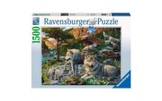 Ravensburger Puzzle Vilku bars pavasara atmodā Ravensburger Puzzle Vilku bars pavasara atmodā