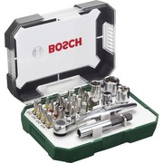 Bosch 26gab. skrūvgriežu un sprūdrata komplekts (2607017322) Bosch 26gab. skrūvgriežu un sprūdrata komplekts (2607017322)