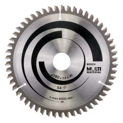 Bosch 2x Multi Material Kreissägeblatt (2608644652) Bosch 2x Multi Material Kreissägeblatt (2608644652)