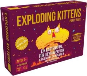 Asmodée Exploding Kittens ballīšu komplekts Asmodée Exploding Kittens ballīšu komplekts