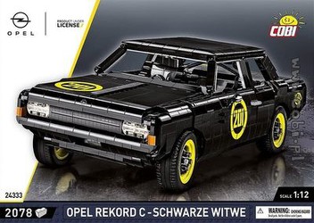 Cobi S.A. Opel Rekord C Melnais Atraitnis (24333) Cobi S.A. Opel Rekord C Melnais Atraitnis (24333)
