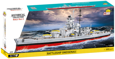 Cobi S.A. Battleship Gneisenau (4835) Cobi S.A. Battleship Gneisenau (4835)