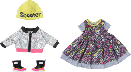 Zapf Creation Baby Born City Deluxe Style tērps 43 cm (830208) Zapf Creation Baby Born City Deluxe Style tērps 43 cm (830208)