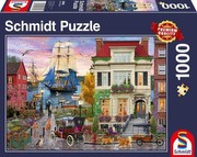Schmidt Spiele Puzzle Kuģis ostā Schmidt Spiele Puzzle Kuģis ostā