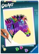 Ravensburger Krāsošana pēc skaitļiem Funky Zebra Ravensburger Krāsošana pēc skaitļiem Funky Zebra