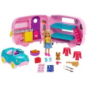 Mattel Barbie Chelsea Camper un lelle spēļu komplekts (FXG90) Mattel Barbie Chelsea Camper un lelle spēļu komplekts (FXG90)