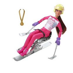 Mattel Barbie Winter Sport Para Slēpošanas Alpu Braucēja Lelle (HCN33) Mattel Barbie Winter Sport Para Slēpošanas Alpu Braucēja Lelle (HCN33)