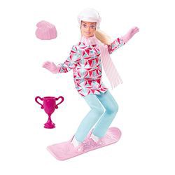 Mattel Barbie Winter Sporta Snovbordiste Lelle (HCN32) Mattel Barbie Winter Sporta Snovbordiste Lelle (HCN32)