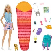 Mattel Barbie "It takes two! Camping" spēļu komplekts ar Malibu lelli (HDF73) Mattel Barbie "It takes two! Camping" spēļu komplekts ar Malibu lelli (HDF73)