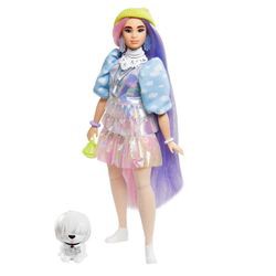 Mattel Barbie Extra lelle ar gariem pasteļtoņiem matiem (GVR05) Mattel Barbie Extra lelle ar gariem pasteļtoņiem matiem (GVR05)