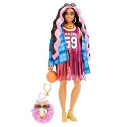 Mattel Barbie Extra lelle Basketbola krekls (HDJ46) Mattel Barbie Extra lelle Basketbola krekls (HDJ46)